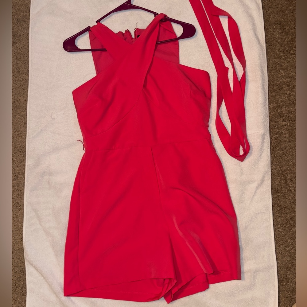 NEW YORK AND COMPANY Pink romper